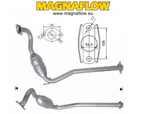Катализатор MAGNAFLOW 67602D