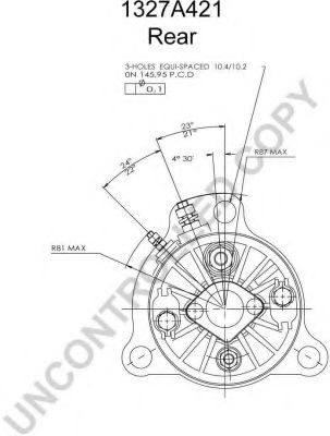 Стартер PRESTOLITE ELECTRIC 1327A421