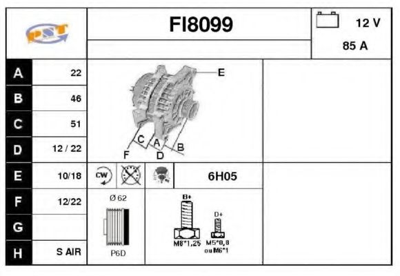 Генератор SNRA FI8099