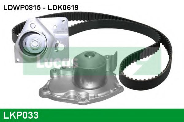 Водяной насос + комплект зубчатого ремня LUCAS ENGINE DRIVE LKP033