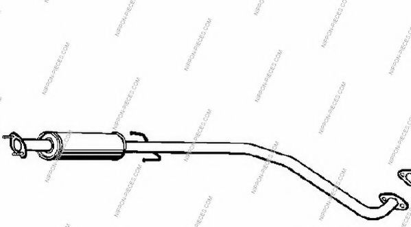 Система выпуска ОГ NPS D430O45