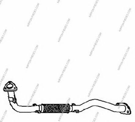 Система выпуска ОГ NPS N430N140