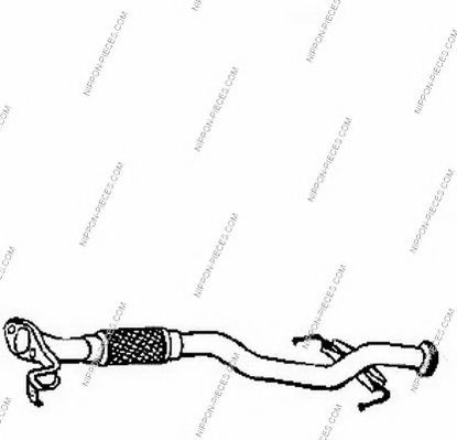 Система выпуска ОГ NPS H430I74