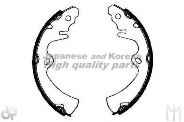 Комплект тормозных колодок QH Benelux 1239