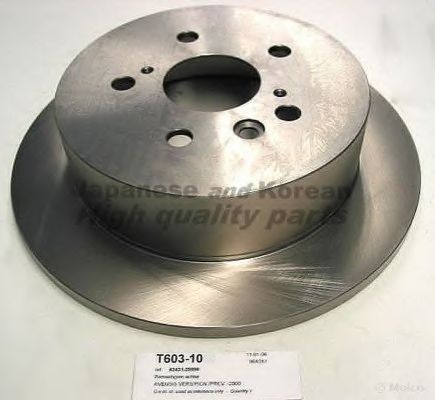 Тормозной диск ASHUKI T603-10