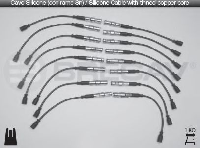 Комплект проводов зажигания FACET 49648