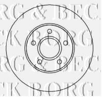 Тормозной диск BORG & BECK BBD4451