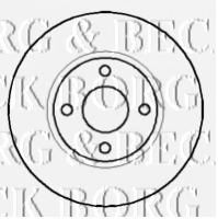 Тормозной диск BENDIX 561201