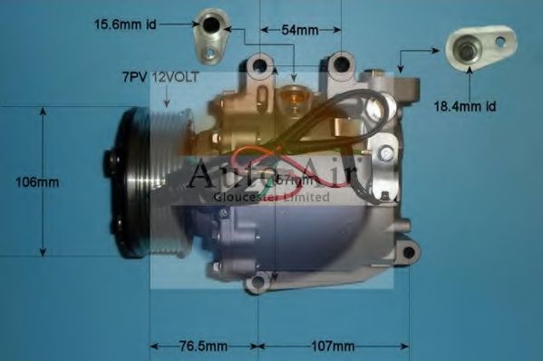 Компрессор, кондиционер AUTO AIR GLOUCESTER 14-4992P