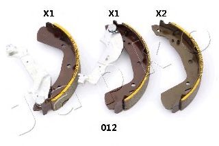 Комплект тормозных колодок JAPKO 55012