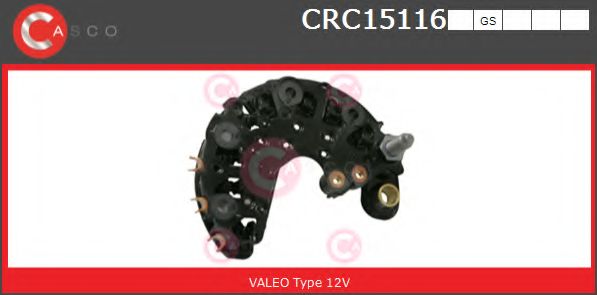 Выпрямитель, генератор CASCO CRC15116GS