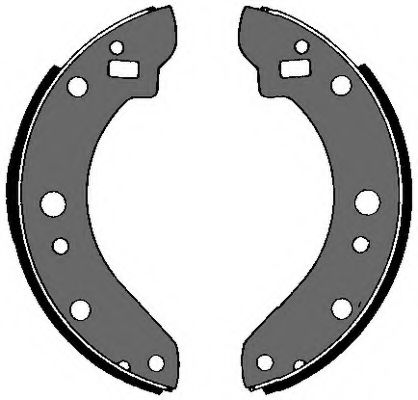 Комплект тормозных колодок VEMA 84365