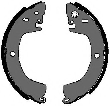 Комплект тормозных колодок VEMA 84654