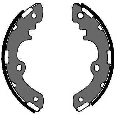 Комплект тормозных колодок VEMA 84666