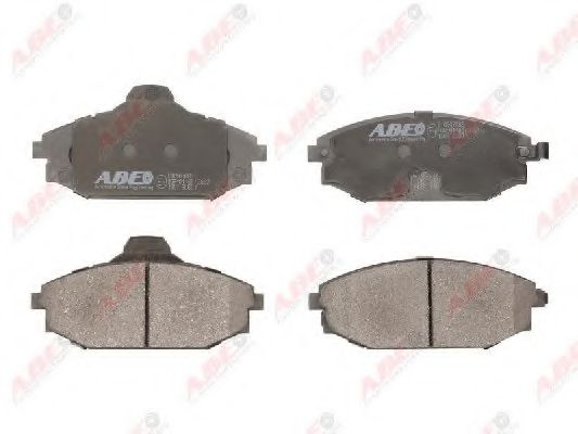 Комплект тормозных колодок, дисковый тормоз ABE C10507ABE