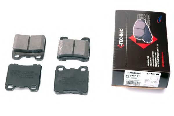 Комплект тормозных колодок, дисковый тормоз PROTECHNIC PRP0057