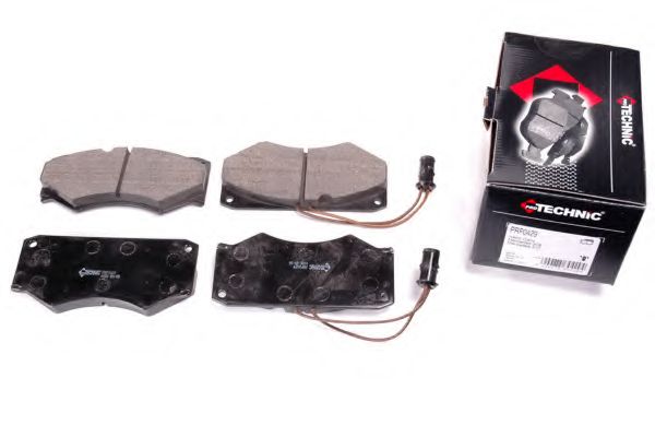 Комплект тормозных колодок, дисковый тормоз PROTECHNIC PRP0429