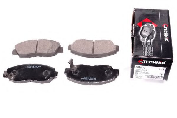 Комплект тормозных колодок, дисковый тормоз PROTECHNIC PRP0578