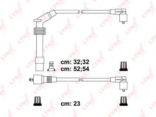 Комплект проводов зажигания LYNXauto SPE5936