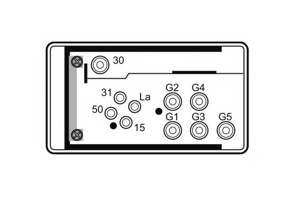 Блок управления, время накаливания NAGARES 03346