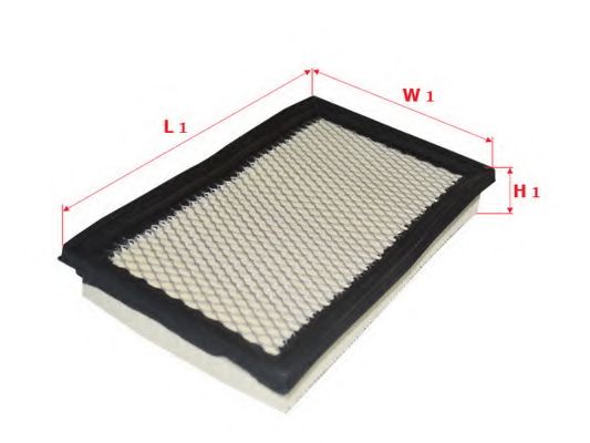 Воздушный фильтр SAKURA  Automotive A2312