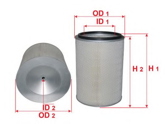 Воздушный фильтр GPC FC522