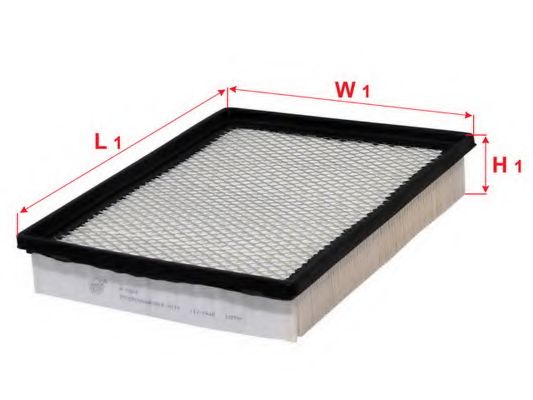 Воздушный фильтр SAKURA  Automotive A-5584