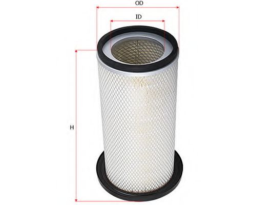 Воздушный фильтр SAKURA  Automotive A-5627