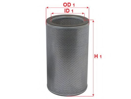 Фильтр, Гидравлическая система привода рабочего оборудования SAKURA  Automotive H-7979