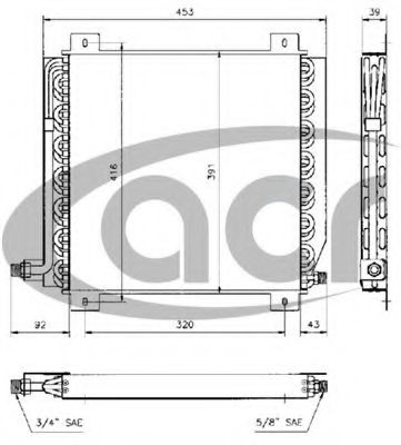 Конденсатор, кондиционер ACR 300249