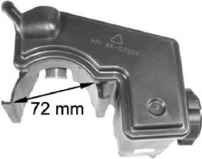 Компенсационный бак, гидравлического масла услителя руля Metalcaucho 03777