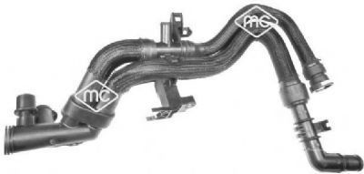 Шланг радиатора Metalcaucho 03785