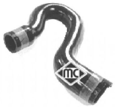 Шланг радиатора Metalcaucho 08266