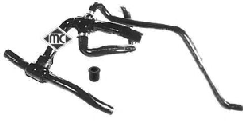 Шланг, теплообменник - отопление Metalcaucho 08435