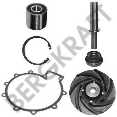 Ремкомплект, водяной насос BERGKRAFT BK5157722WP