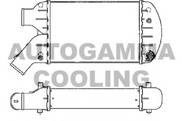 Интеркулер AUTOGAMMA 101854