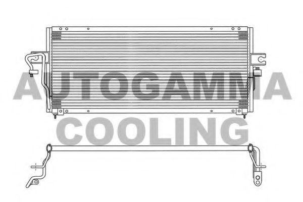 Конденсатор, кондиционер AUTOGAMMA 102715