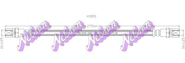 Тормозной шланг Brovex-Nelson H3851