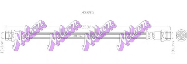 Тормозной шланг Brovex-Nelson H3895
