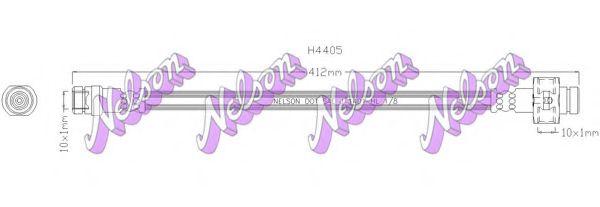 Тормозной шланг Brovex-Nelson H4405
