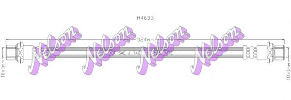 Тормозной шланг Brovex-Nelson H4633