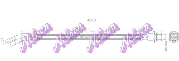 Тормозной шланг Brovex-Nelson H5704