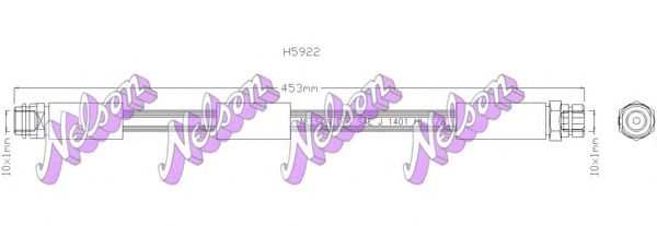 Тормозной шланг Brovex-Nelson H5922