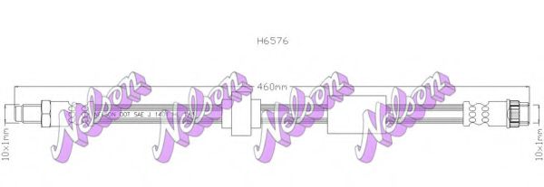 Тормозной шланг Brovex-Nelson H6576
