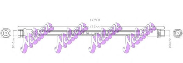 Тормозной шланг Brovex-Nelson H6580