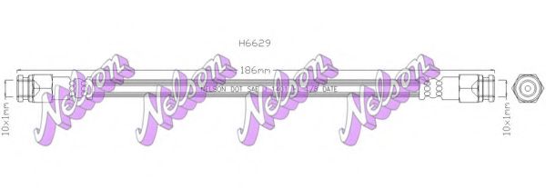 Тормозной шланг Brovex-Nelson H6629