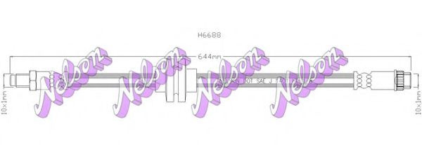 Тормозной шланг Brovex-Nelson H6688