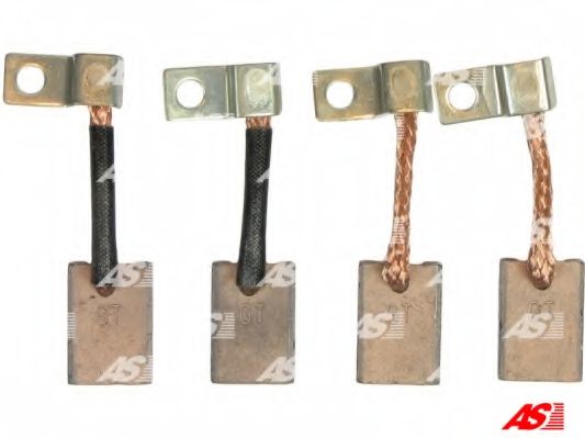 Угольная щетка, стартер AS-PL MASX17-18