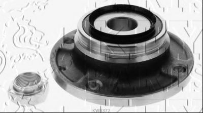 Комплект подшипника ступицы колеса KEY PARTS KWB372