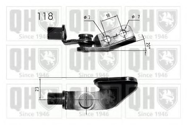 Газовая пружина, крышка багажник QUINTON HAZELL QTS840249